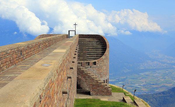 Santa Maria degli Angeli, Mario Botta, Enzo Cucchi, Monte Tamaro, Bellinzona